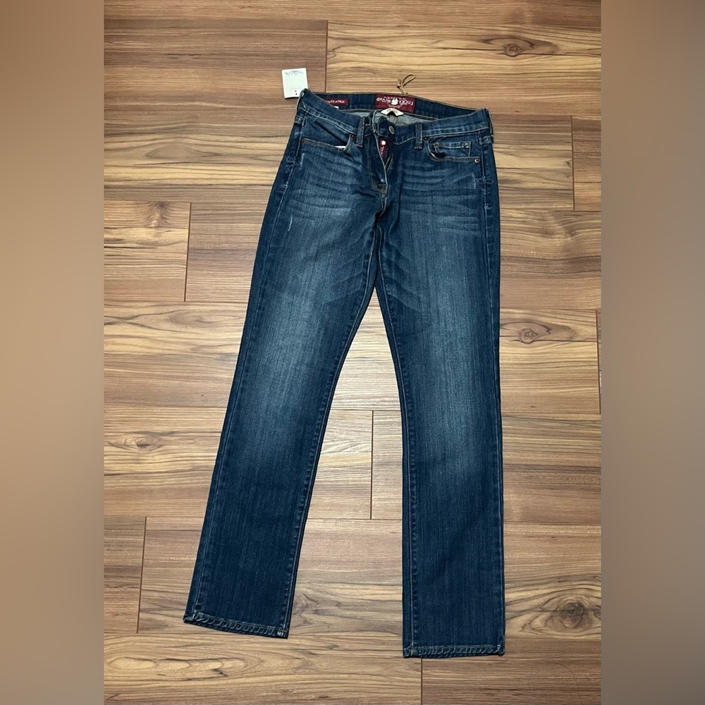 Lucky Brand straight leg jeans sz 2